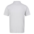 Silver Grey - Back - Regatta Mens Maverick V Active Polo Shirt