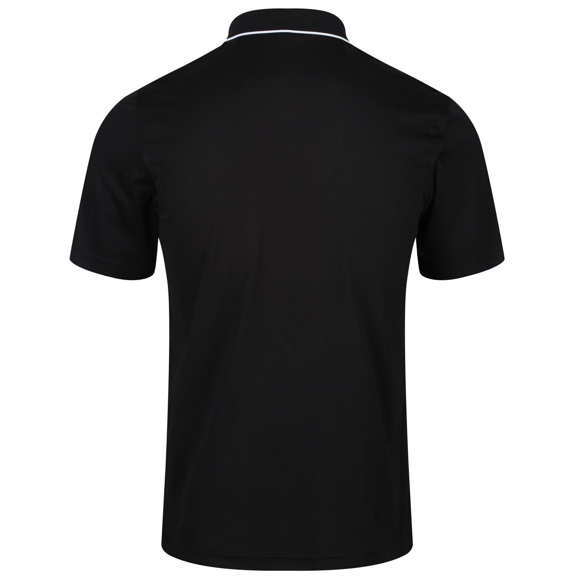 Black - Back - Regatta Mens Maverick V Active Polo Shirt