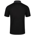 Black - Back - Regatta Mens Maverick V Active Polo Shirt