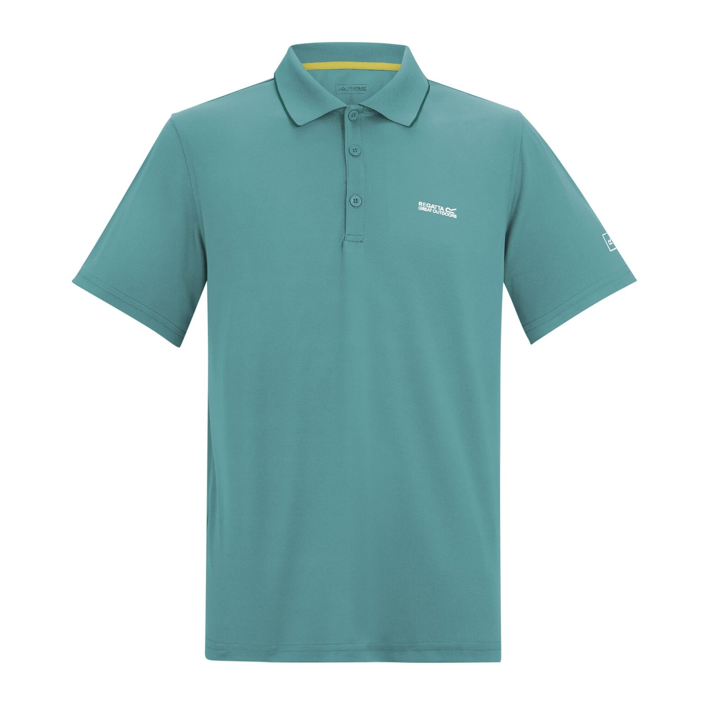 Arctic - Front - Regatta Mens Maverick V Active Polo Shirt