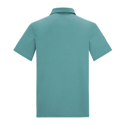 Arctic - Back - Regatta Mens Maverick V Active Polo Shirt