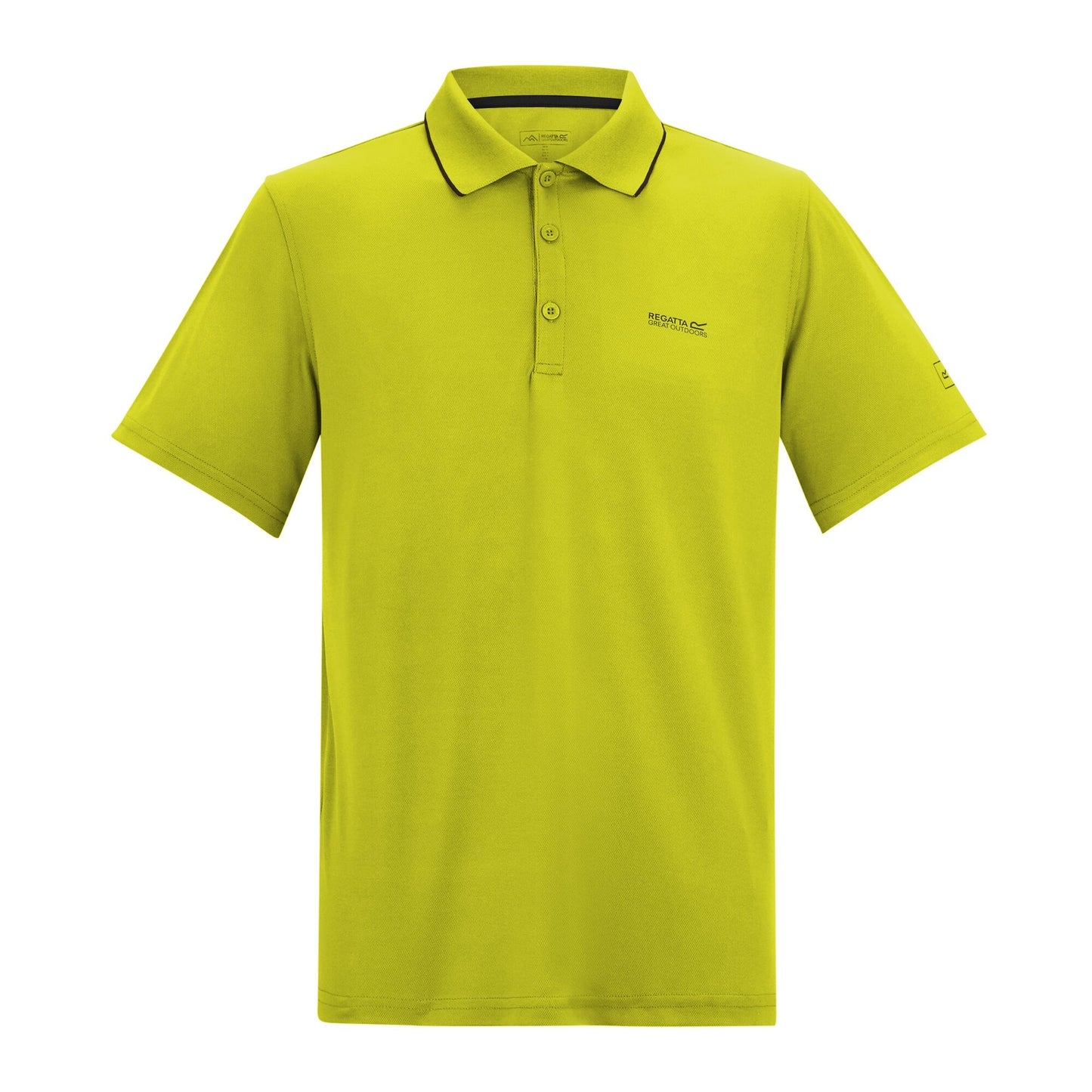 Dark Tang - Front - Regatta Mens Maverick V Active Polo Shirt