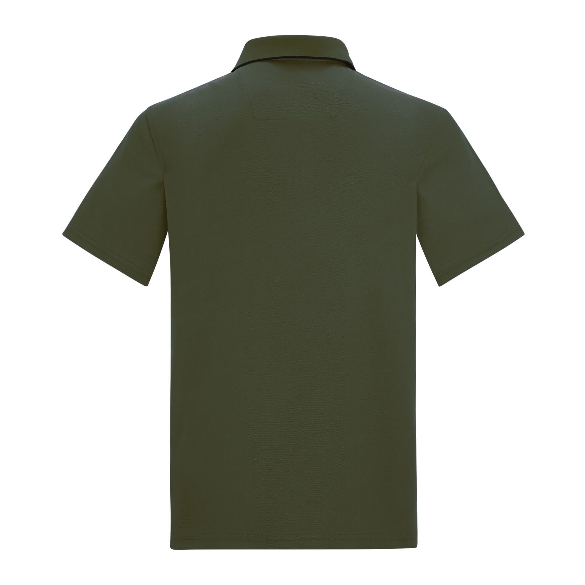 Dark Khaki - Back - Regatta Mens Maverick V Active Polo Shirt