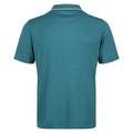 Pacific Green - Back - Regatta Mens Maverick V Active Polo Shirt