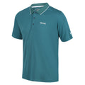 Pacific Green - Pack Shot - Regatta Mens Maverick V Active Polo Shirt