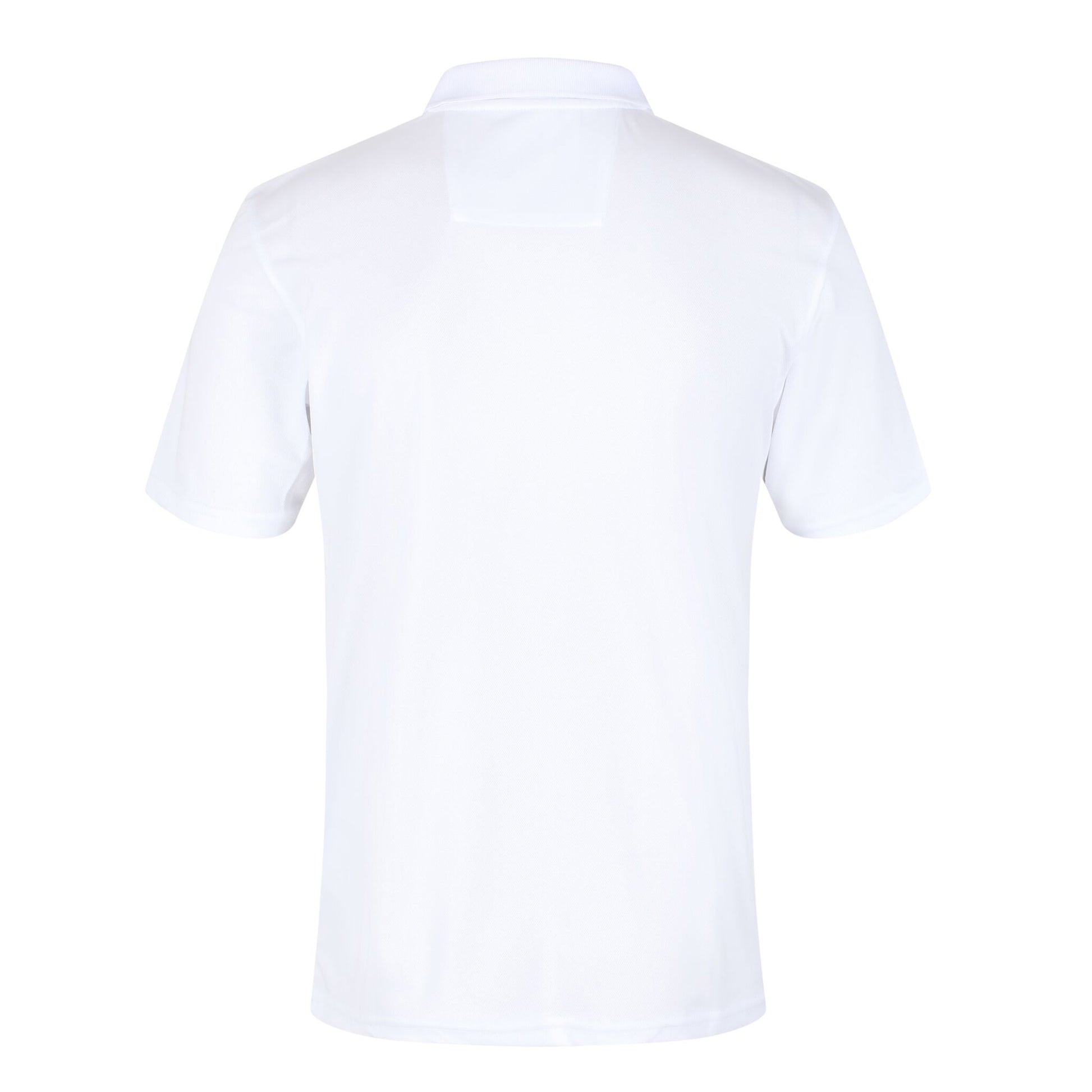 White - Back - Regatta Mens Maverick V Active Polo Shirt