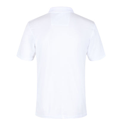 White - Back - Regatta Mens Maverick V Active Polo Shirt