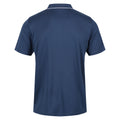 Moonlight Denim - Back - Regatta Mens Maverick V Active Polo Shirt