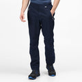 Navy - Back - Regatta Mens Highton Stretch Overtrousers