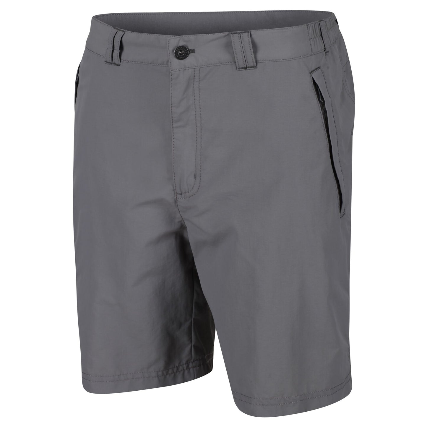 Ash - Front - Regatta Mens Leesville II Walking Shorts