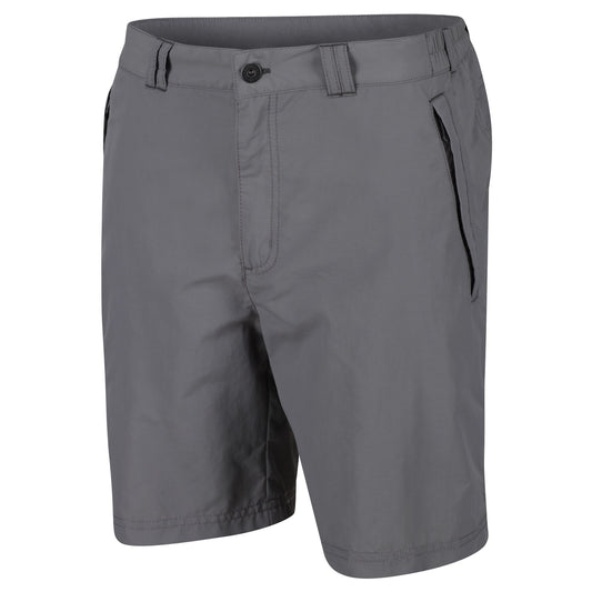 Ash - Front - Regatta Mens Leesville II Walking Shorts