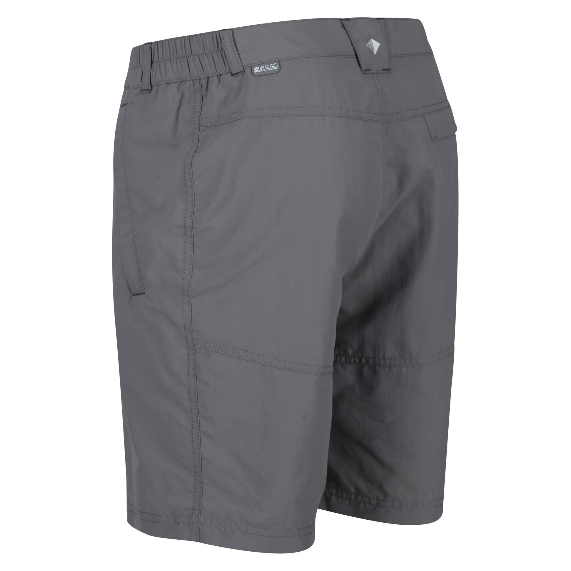 Ash - Side - Regatta Mens Leesville II Walking Shorts