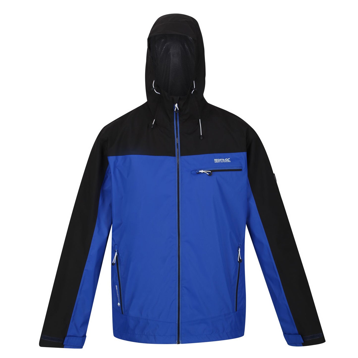 Surf Spray-Black - Front - Regatta Mens Highton Stretch Waterproof Jacket