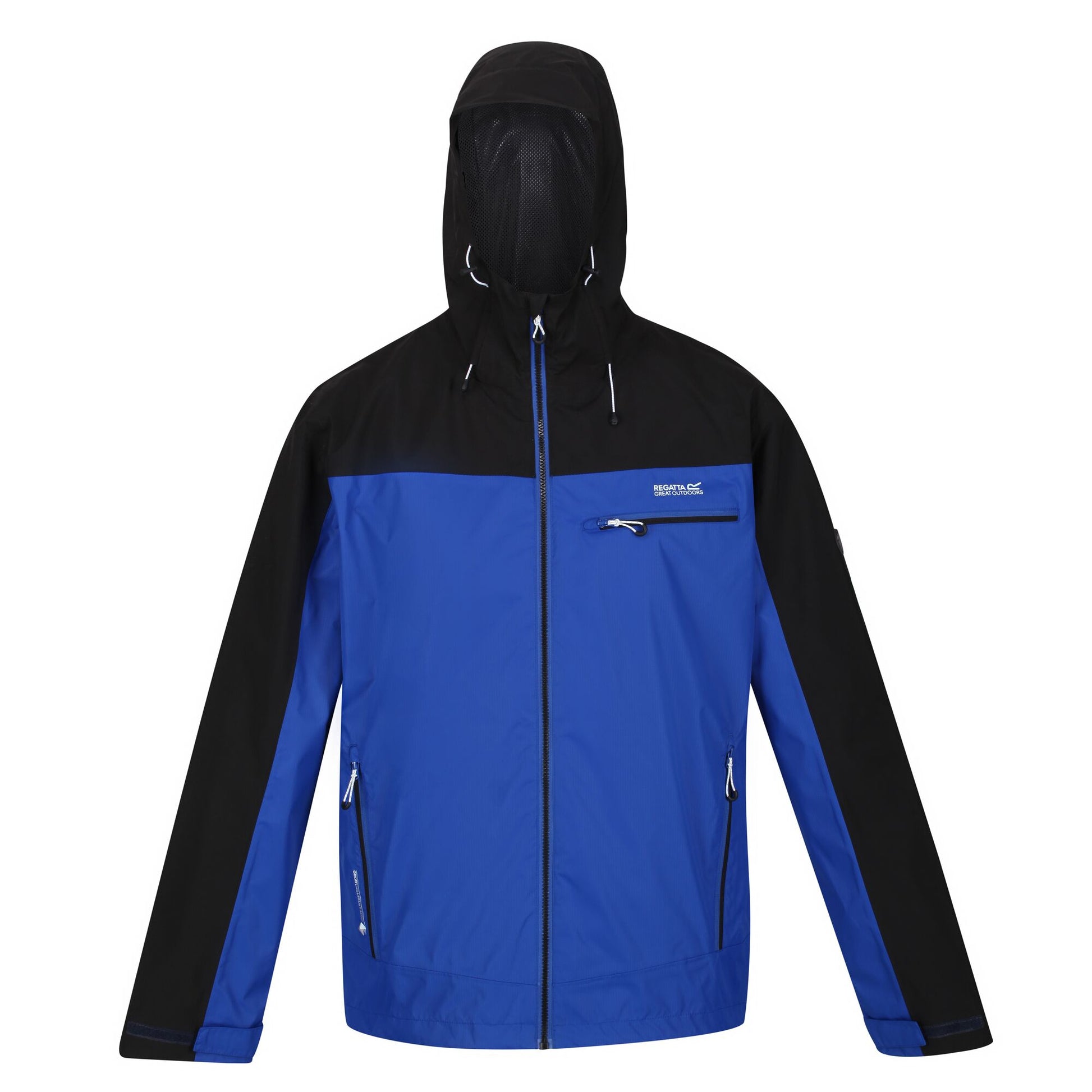 Surf Spray-Black - Front - Regatta Mens Highton Stretch Waterproof Jacket