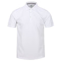 White - Front - Regatta Mens Sinton Lightweight Polo Shirt