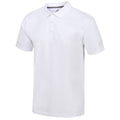 White - Back - Regatta Mens Sinton Lightweight Polo Shirt