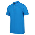Indigo Blue - Side - Regatta Mens Sinton Lightweight Polo Shirt