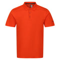 Rusty Orange - Front - Regatta Mens Sinton Lightweight Polo Shirt