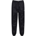 Black - Front - Regatta Great Outdoors Mens Adventure Tech Active Packaway II Overtrousers