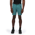 Pacific Green - Side - Regatta Mens Xert III Stretch Shorts