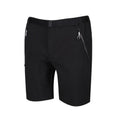 Black - Close up - Regatta Mens Xert III Stretch Shorts