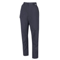 Seal Grey - Side - Regatta Womens-Ladies Chaska II Zip Off Trousers