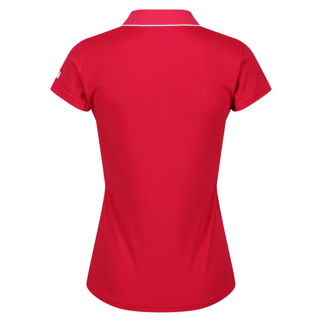 Pink Potion - Back - Regatta Womens-Ladies Maverick V Polo Shirt