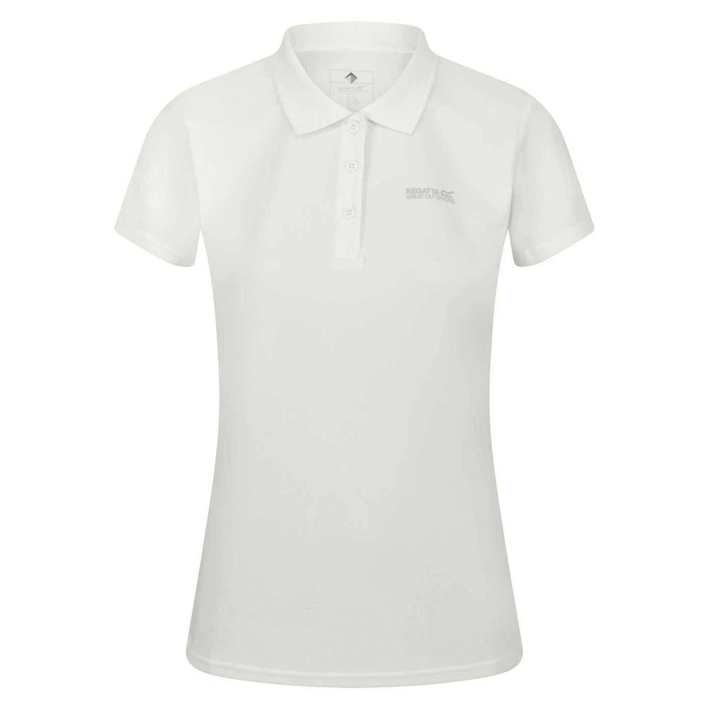 Barely White - Front - Regatta Womens-Ladies Maverick V Polo Shirt