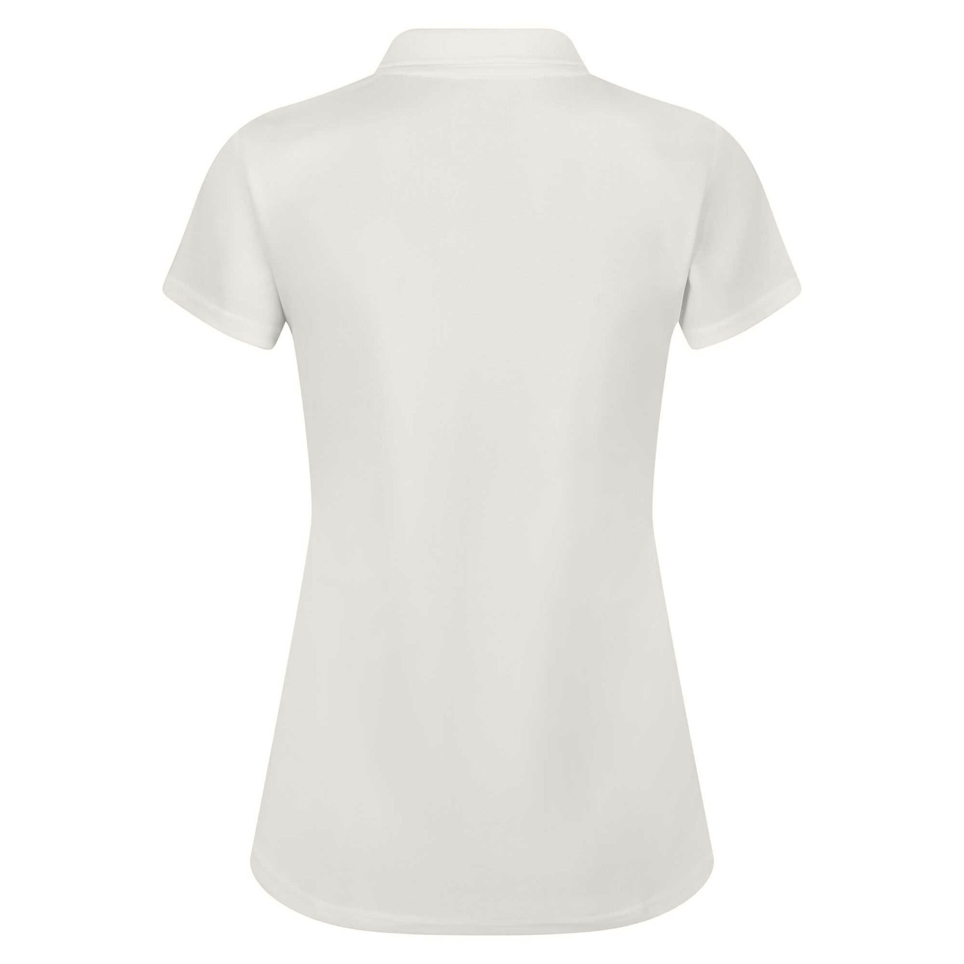 Barely White - Back - Regatta Womens-Ladies Maverick V Polo Shirt