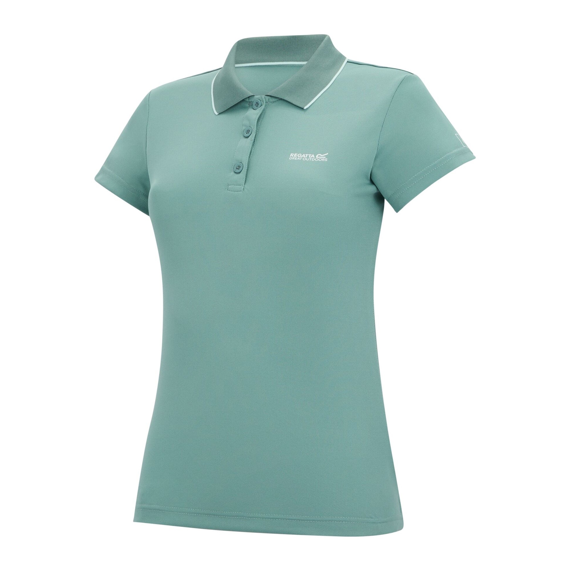Ivy Moss - Side - Regatta Womens-Ladies Maverick V Polo Shirt