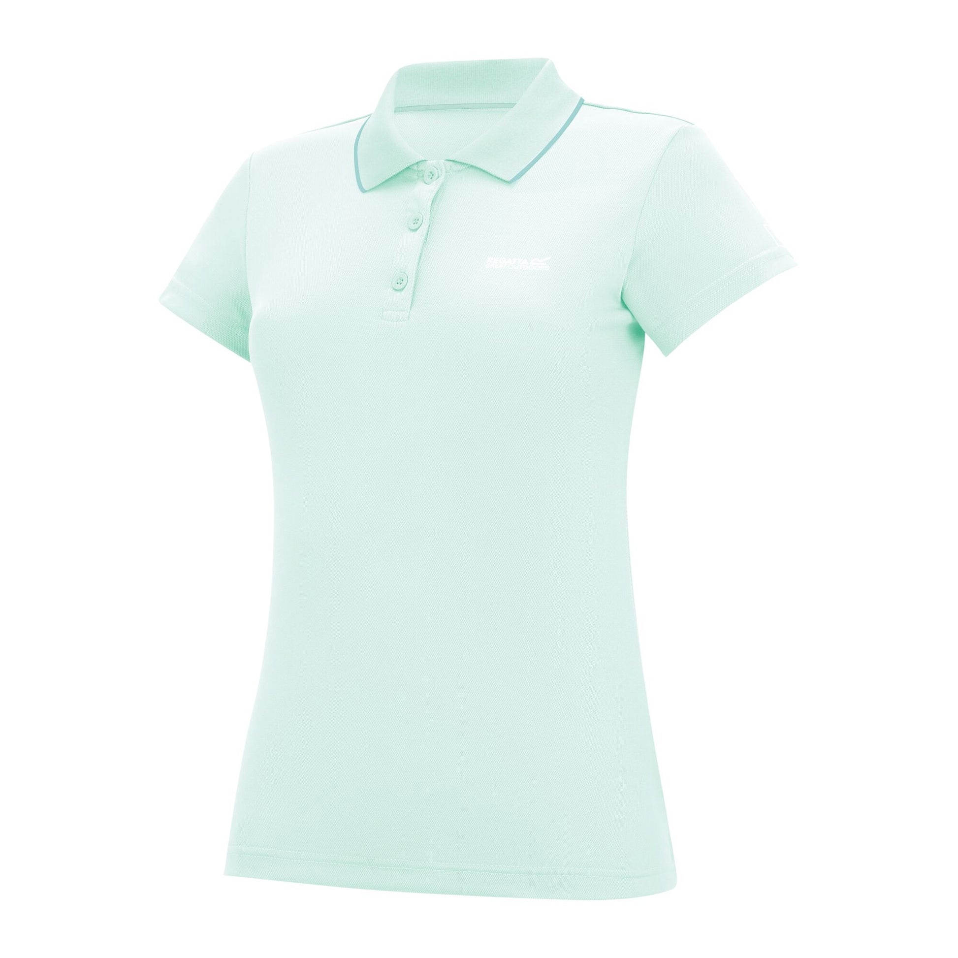 Ocean Mist - Side - Regatta Womens-Ladies Maverick V Polo Shirt