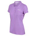 Light Amethys - Side - Regatta Womens-Ladies Maverick V Polo Shirt