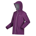 Sunset Purple - Side - Regatta Womens-Ladies Hamara III Waterproof Jacket