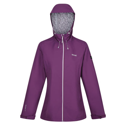 Sunset Purple - Front - Regatta Womens-Ladies Hamara III Waterproof Jacket