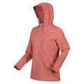 Terracotta - Side - Regatta Womens-Ladies Hamara III Waterproof Jacket