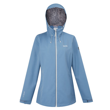 Coronet Blue - Front - Regatta Womens-Ladies Hamara III Waterproof Jacket