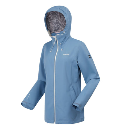 Coronet Blue - Side - Regatta Womens-Ladies Hamara III Waterproof Jacket