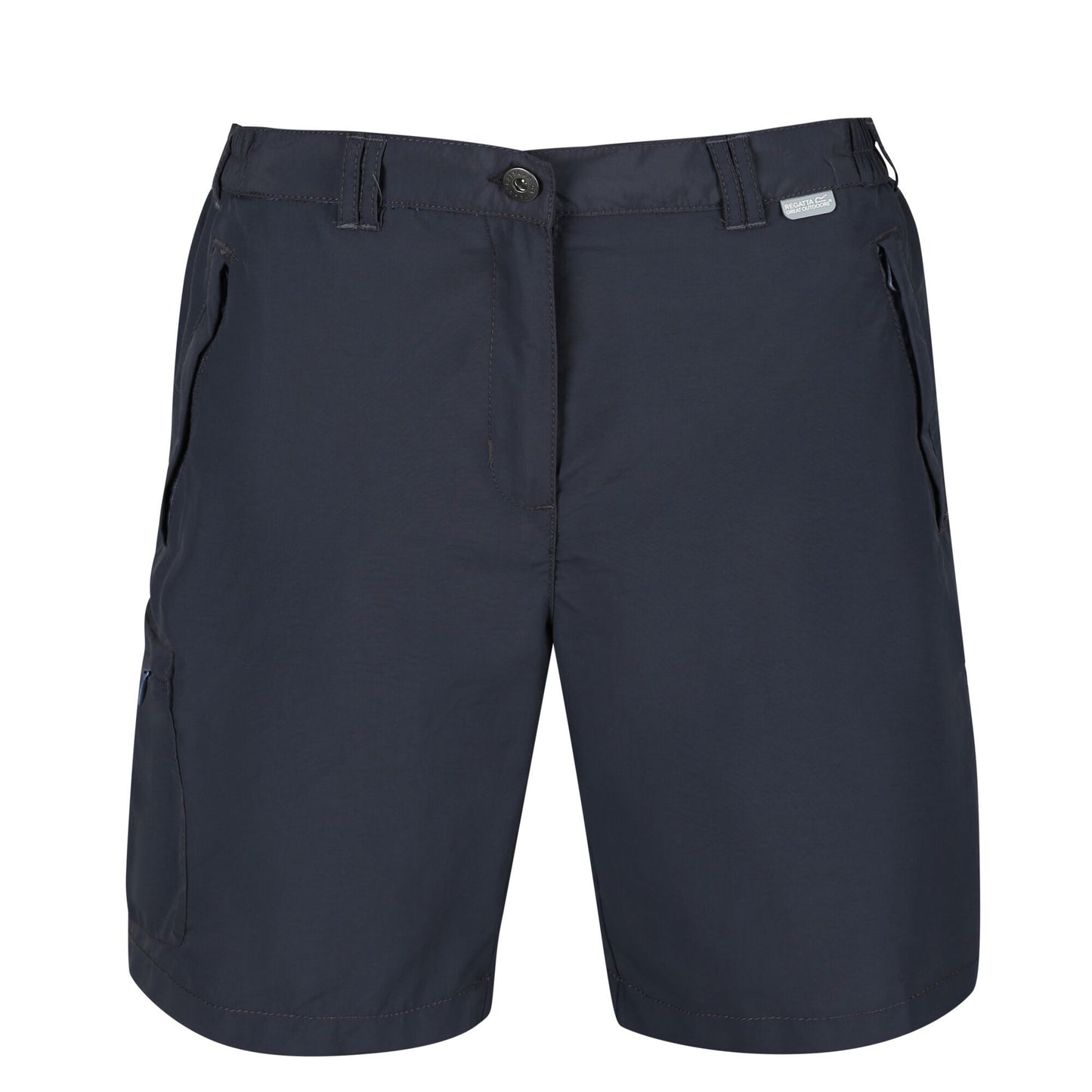 Seal Grey - Front - Regatta Womens-Ladies Chaska II Walking Shorts