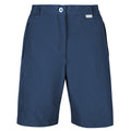 Dark Denim - Front - Regatta Womens-Ladies Chaska II Walking Shorts