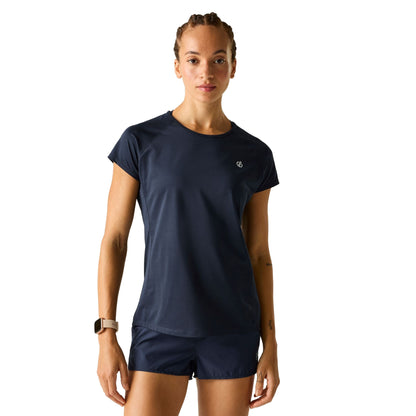 Navy - Pack Shot - Dare 2B Womens-Ladies Corral T-Shirt