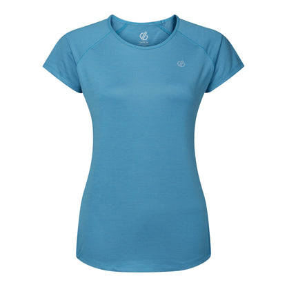 Elysium Blue - Front - Dare 2B Womens-Ladies Corral T-Shirt
