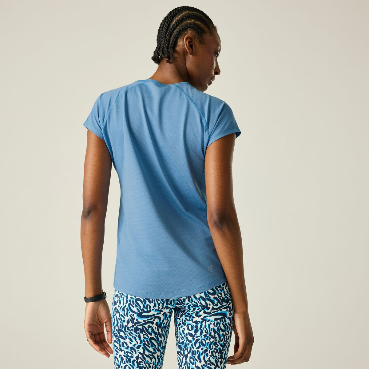 Elysium Blue - Close up - Dare 2B Womens-Ladies Corral T-Shirt