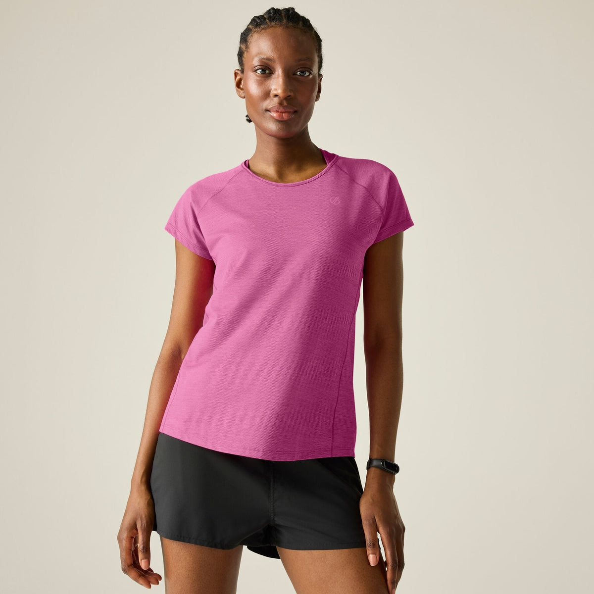 Extreme Pink - Pack Shot - Dare 2B Womens-Ladies Corral T-Shirt
