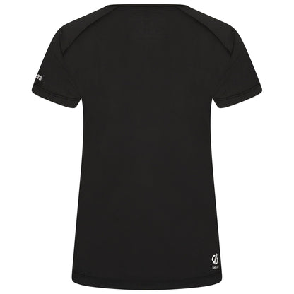 Black-Black - Back - Dare 2B Womens-Ladies Corral T-Shirt