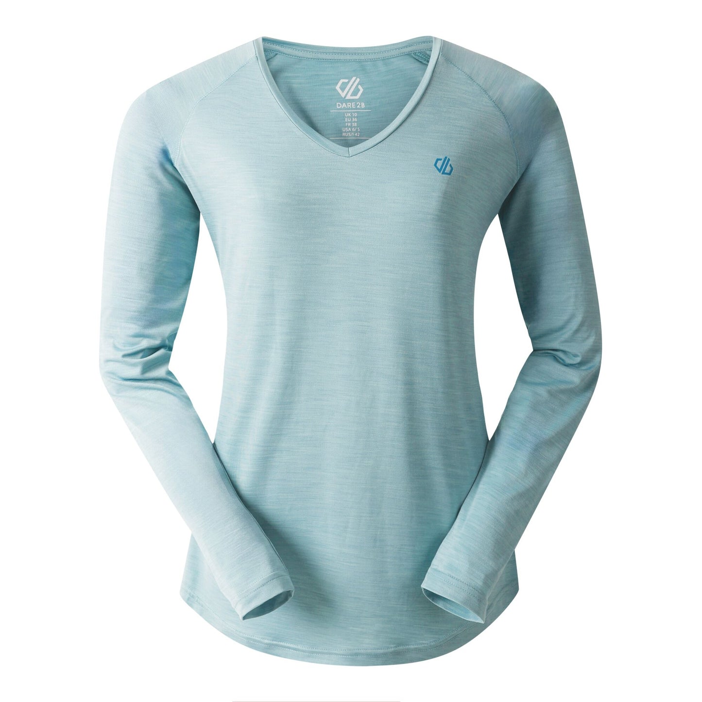 Aquifer - Front - Dare 2B Womens-Ladies Discern Long Sleeve T-Shirt