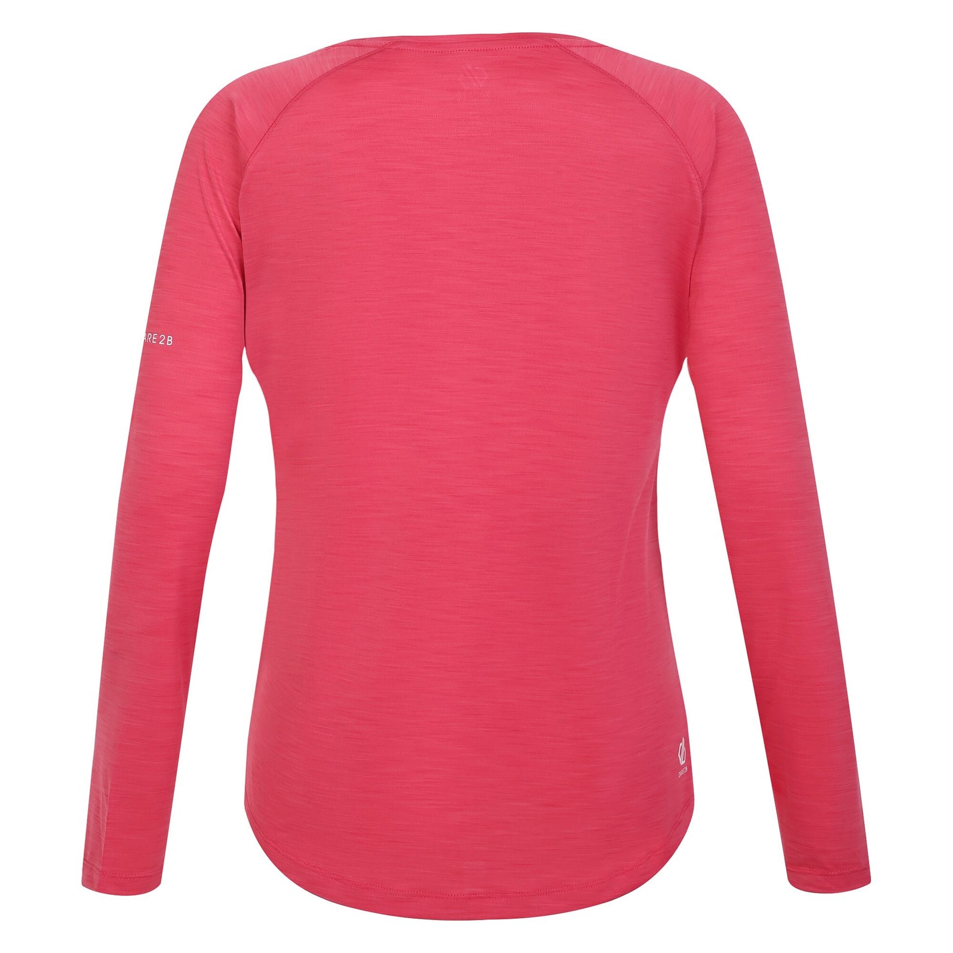 Sorbet Pink - Side - Dare 2B Womens-Ladies Discern Long Sleeve T-Shirt