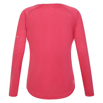 Sorbet Pink - Side - Dare 2B Womens-Ladies Discern Long Sleeve T-Shirt