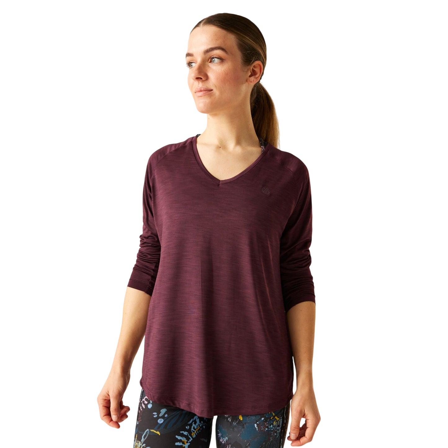 Fig - Side - Dare 2B Womens-Ladies Discern Long Sleeve T-Shirt