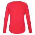 Neon Pink - Back - Dare 2B Womens-Ladies Discern Long Sleeve T-Shirt
