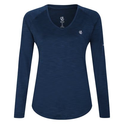 Moonlight Denim - Front - Dare 2B Womens-Ladies Discern Long Sleeve T-Shirt